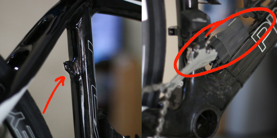 carbon fiber repair pinarello