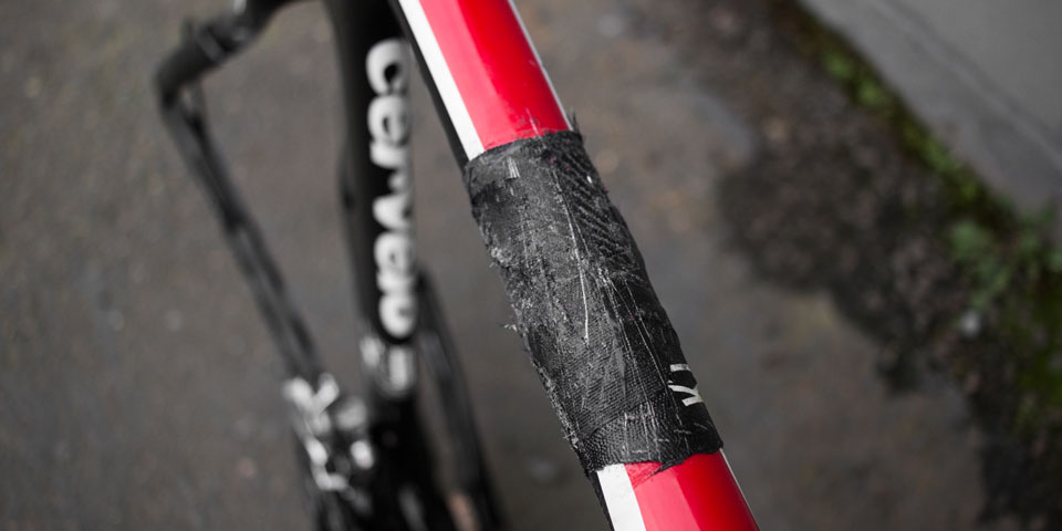 Cervelo P2 Toptube Repair - Ruckus Composites